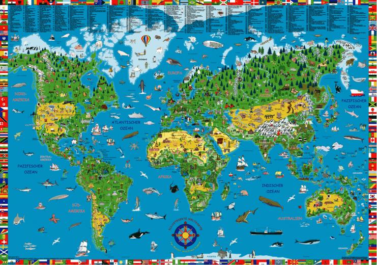 Really Cool World Map Wallpaper Blaberize