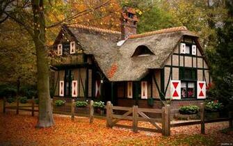 Cottage Wallpaper Houses Desktop