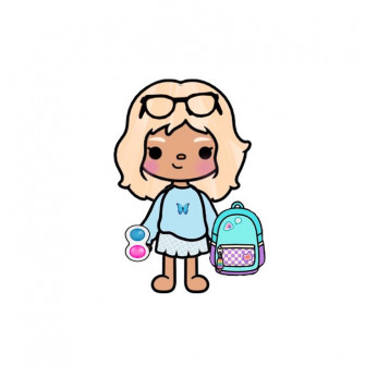 Toca Boca Toedit Sweet Drawings Dark Purple Aesthetic