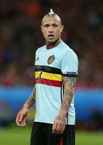 Euro2016 Radja Nainggolan Of Belgium Looks On During The