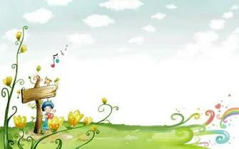 Cool Cartoon Background HD Wallpaper