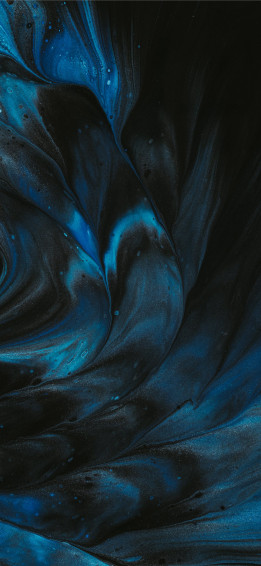 Blue And White Abstract Painting iPhone Wallpaper
