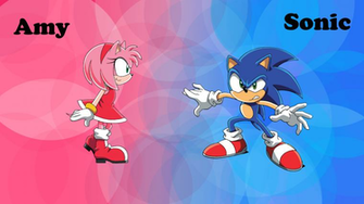 Sonic And Amy Wallpaper