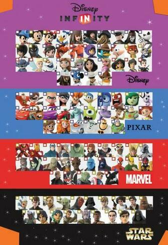 Disney Infinity Character Checklist Version By Darkmudkip6 On