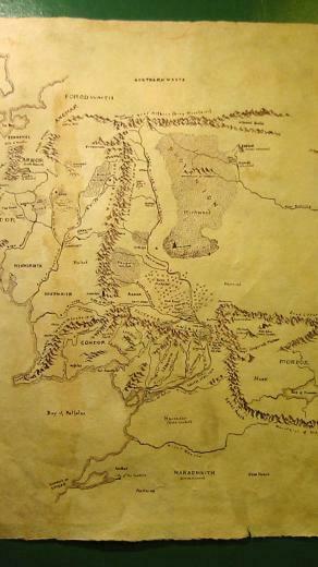 The Lord Of Rings Maps Middle Earth HD Wallpaper General
