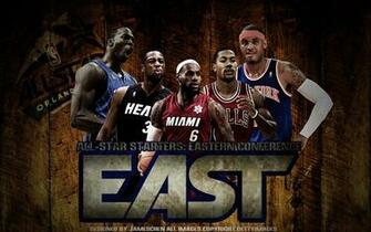 Nba All Star East Starters Wallpaper
