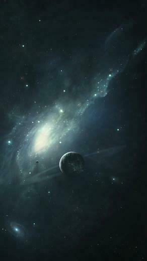 Wallpaper Planet Space Stars Universe Art