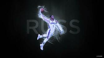 Nba Russell Westbrook Wallpaper By Dunkakis