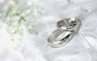 Couple Wedding Ring Wallpaper