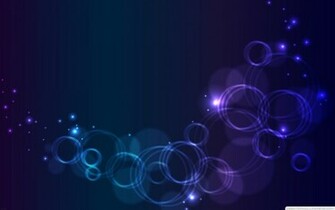 Blue And Purple Abstract Circles HD Wallpaper Res