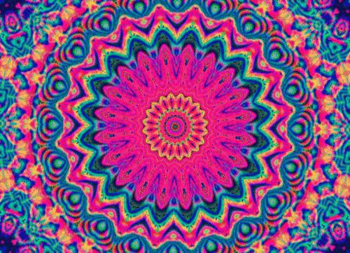 Trippy Colorful Gif Chill Days And Close Friends