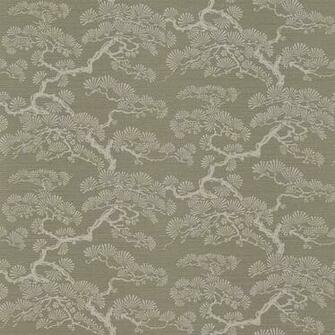 Pewter Grey Keros Aegean Vinyl Sanderson Wallpaper