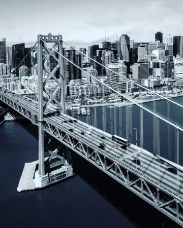 30k San Francisco Oakland Bay Bridge Pictures