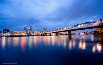 Wallpaper United States Oregon Portland Downtown