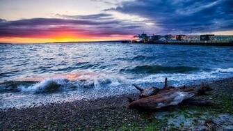 Rocky Seaside Wallpaper