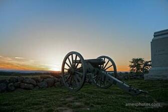 Gettysburg Desktop Wallpaper Cannon At Computer