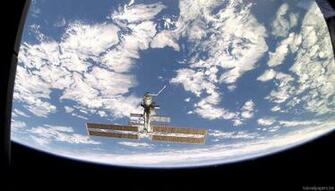 Nasa Wallpaper HD Space Iss And Earth