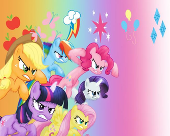 Mlp Mane Wallpaper By Togekisspika35