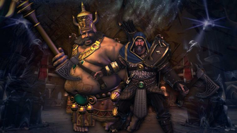 Smite Kumbhakarna And Ullr Wallpaper HD By Getsukeii