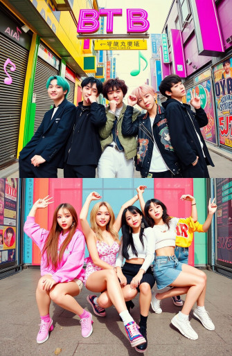 Bts And Blackpink Wallpaper