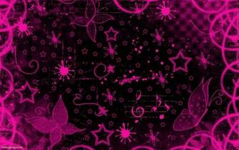 Pink Black Design Desktop Wallpaper HD And
