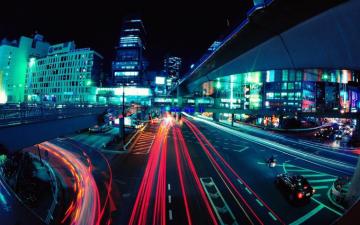 Wallpaper Night Urban Japan Trente
