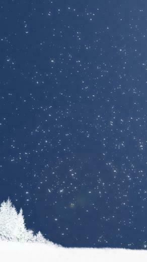 Minimal Winter iPhone 5s Wallpaper iPad