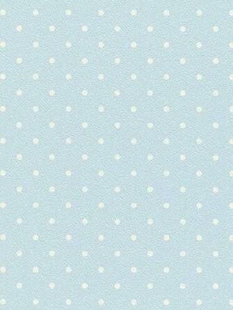 Rasch Pastel Blue With White Polka Dots Wallpaper