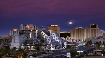 Moon Purple Nevada Night Usa Las Vegas Stock Photos Image