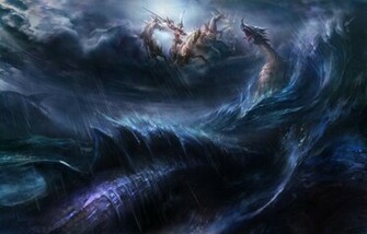 Sea Monster Wallpaper