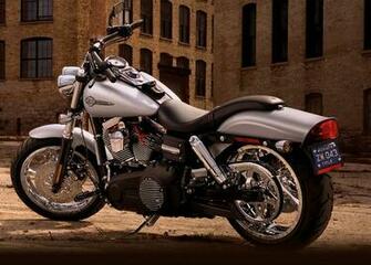 Harley Davidson Fxdf Dyna Fat Bob Red Wallpaper