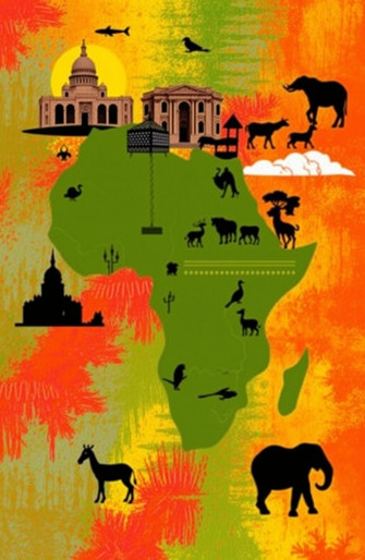 Africa Map Wallpaper
