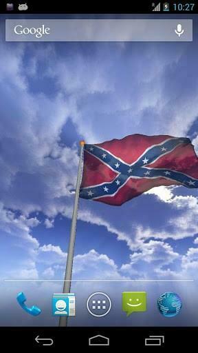 Real Rebel Flag Live Wallpaper App For Android