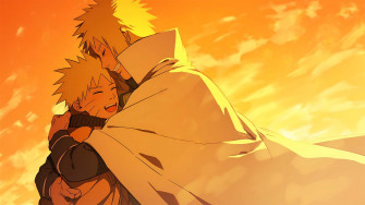 Minato And Naruto Background Wallpaper