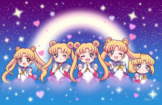 Kawaii Sailor Moon Wallpaper