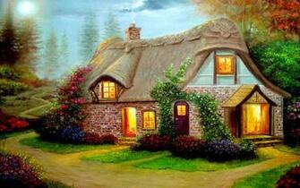 Beautiful Cottage High Definition Widescreen Wallpaper
