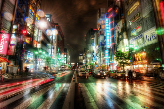 Japan Tokyo Time Lapse Neon Lights 2k Wallpaper
