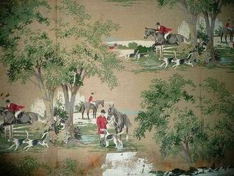 Fox Hunt Wallpaper