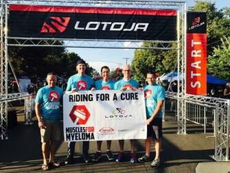 Lotoja Richard Hite And The Muscles For Myeloma Team Raise