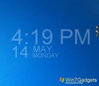 Desktop Clock Gad Windows