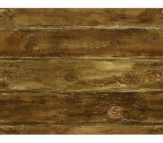 Log Cabin Wallpaper Interiorplace Walnut Faux