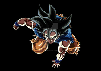 Goku Ultra Instinct Dbs Color By Thanachote Nick On