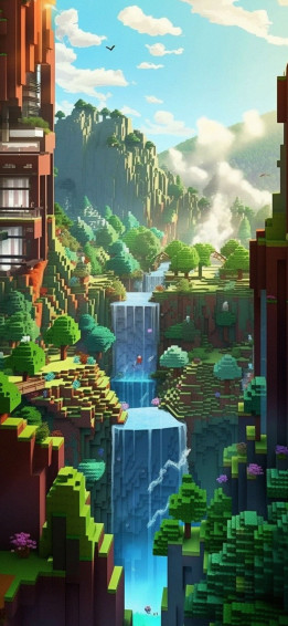 Minecraft Aesthetic Wallpaper