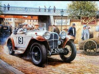 Car Racing Photos Vintage Photo