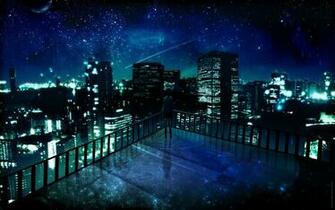 Manga Night City Lala Sama Club Ados Design Wallpaper