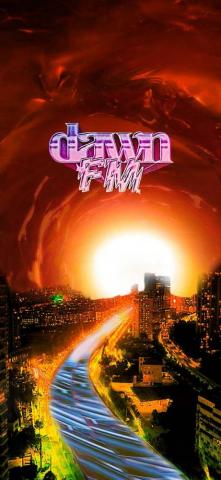 Dawn Fm Is Full Of Vibes So I Made A Wallpaper To Match That