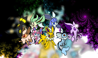 Eeveelutions Wallpaper By Cadpig1099