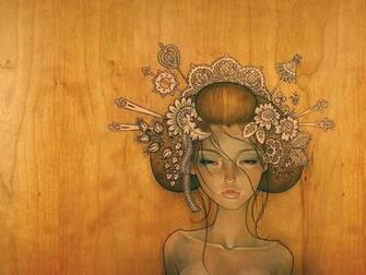 Wallpaper Audrey Kawasaki