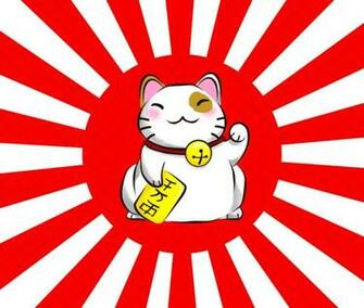 Lucky Cat Wallpaper Pinned By Pinner