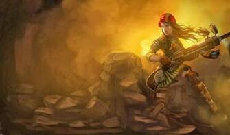 Caitlyn League Of Legends Wallpaper Desktop